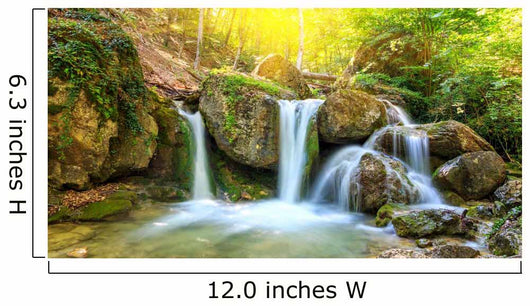 Nice waterfall Wall Mural