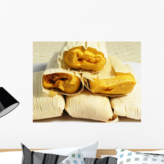 Steamed Tamales Wall Mural