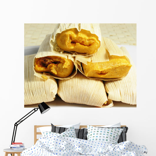 Steamed Tamales Wall Mural