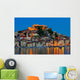 Nighttime Croatian City Wall Mural