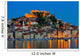 Nighttime Croatian City Wall Mural