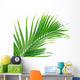 Palme Verte Sur Fond Wall Mural