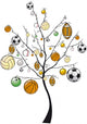 tree sports Wall Decal
