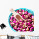 Dried rose petals for tea, alternative medicine Wall Decal