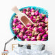 Dried rose petals for tea, alternative medicine Wall Decal