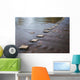 Stepping stones Wall Mural