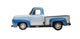 blue classic truck Wall Decal