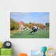 Lefty Corner Kick Wall Mural