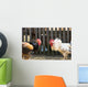 Roosters Wall Mural