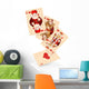 Hearts playing cards Wall Decal