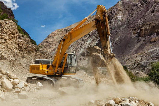 Road Construction Himalayas