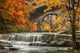 Berea Falls In Autumn Wall Mural