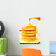 Pouring Syrup Pancakes Wall Decal