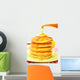 Pouring Syrup Pancakes Wall Decal