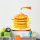Pouring Syrup Pancakes Wall Decal