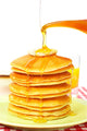Pouring Syrup Pancakes Wall Decal