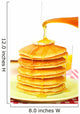 Pouring Syrup Pancakes Wall Decal