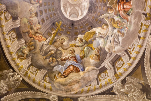 Trnava Baroque Fresco Coronation