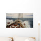 Sailing in the storm Wall Mural