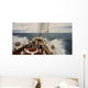 Sailing in the storm Wall Mural