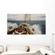 Sailing in the storm Wall Mural