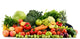 Assorted raw organic vegetables isolated on white Wall Decal