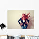businessgirl business rocks Wall Mural