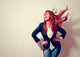 businessgirl business rocks Wall Mural