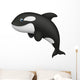 Cute Realistic Killer Whale