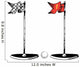 Golf. Vintage golf flag. Vector Golfing Wall Decal