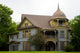 Gothic Victorian Style House Wall Mural