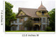 Gothic Victorian Style House Wall Mural