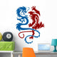 Tiger Dragon Wall Decal