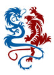 Tiger Dragon Wall Decal