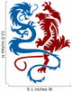Tiger Dragon Wall Decal