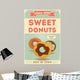 Sweet Donuts Wall Mural
