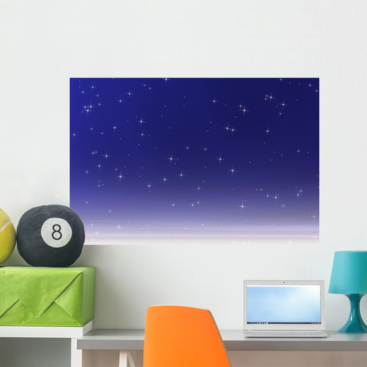 blue sky Wall Mural