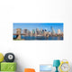 Brooklyn Bridge and Downtown Skyline in New York Wall Mural