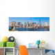 Brooklyn Bridge and Downtown Skyline in New York Wall Mural