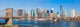 Brooklyn Bridge and Downtown Skyline in New York Wall Mural