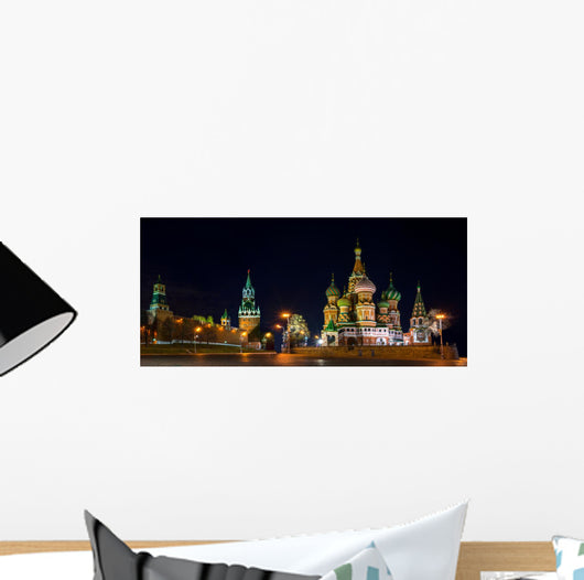 Red Square at the evening, Moscow, Russia Wall Mural