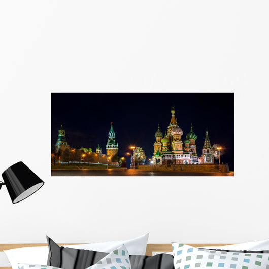 Red Square at the evening, Moscow, Russia Wall Mural