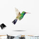 hummingbird origami (geometric style). colibri illustration of a Wall Decal