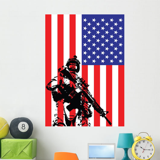 Vector Illustration Us Marine