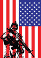Vector Illustration Us Marine