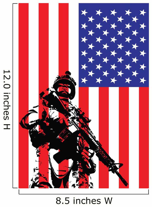 Vector Illustration Us Marine