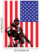 Vector Illustration Us Marine