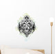 Warrior skull Wall Decal