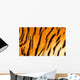 Bengal tiger skin. Wall Mural