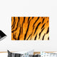 Bengal tiger skin. Wall Mural